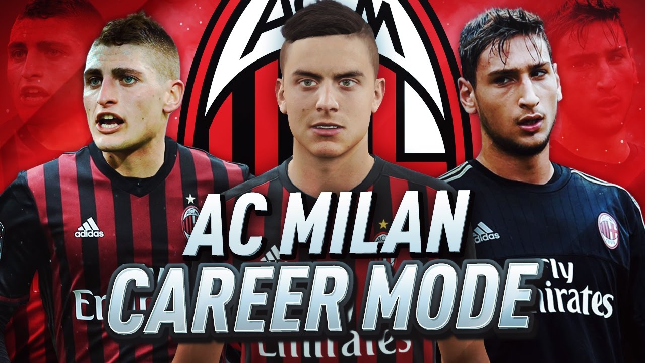 AC MILAN CAREER MODE!!! FIFA 17 RETURN TO GLORY #1