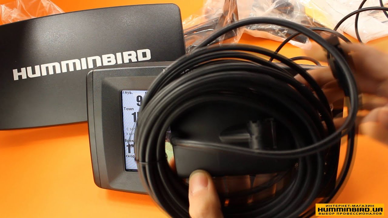 Видео обзор эхолота картплоттера Humminbird 899cxi HD SI Combo