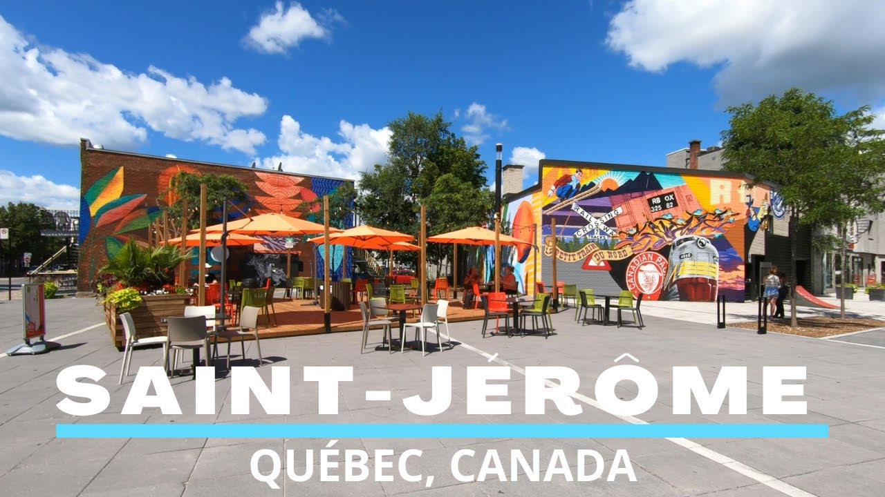 Exploring Downtown of Saint-Jérôme, a small city in Québec, Canada  #canada #villedesaintjerome