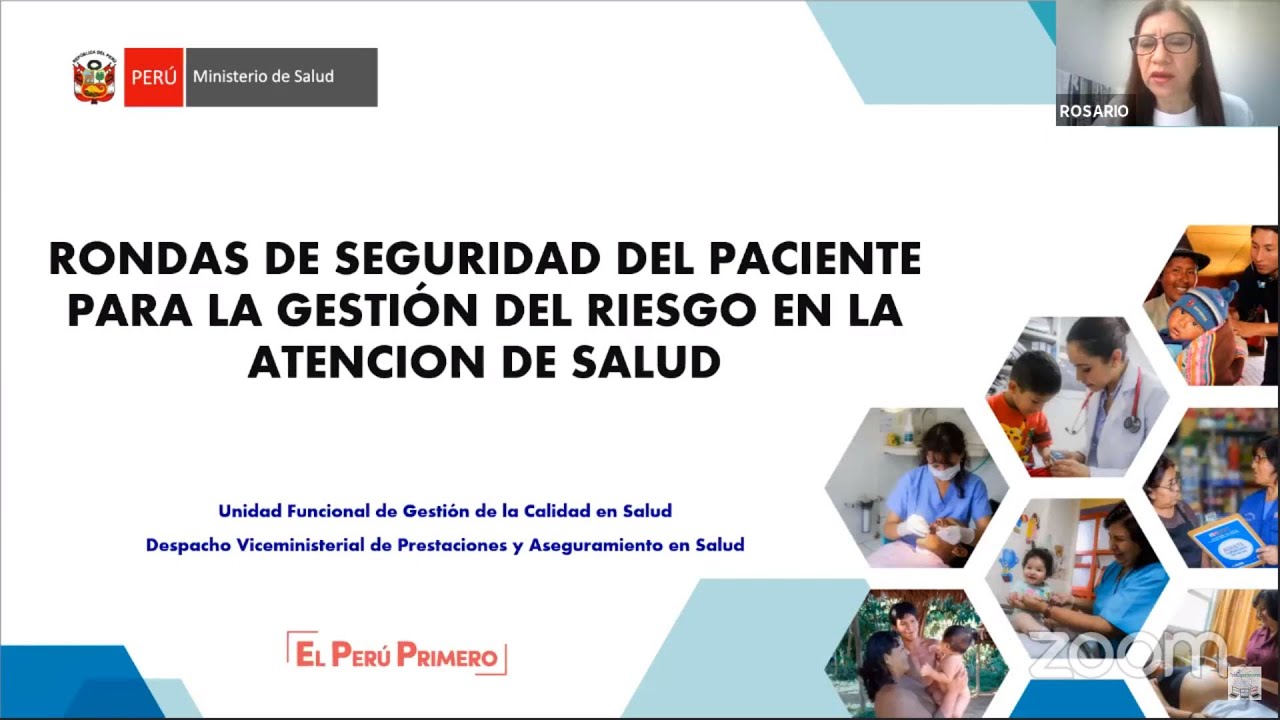 DIRECTIVA DE RONDAS DE SEGURIDAD DEL PACIENTE PARA LA GESTIÓN DEL RIESGO EN LA ATENCIÓN DE SALUD
