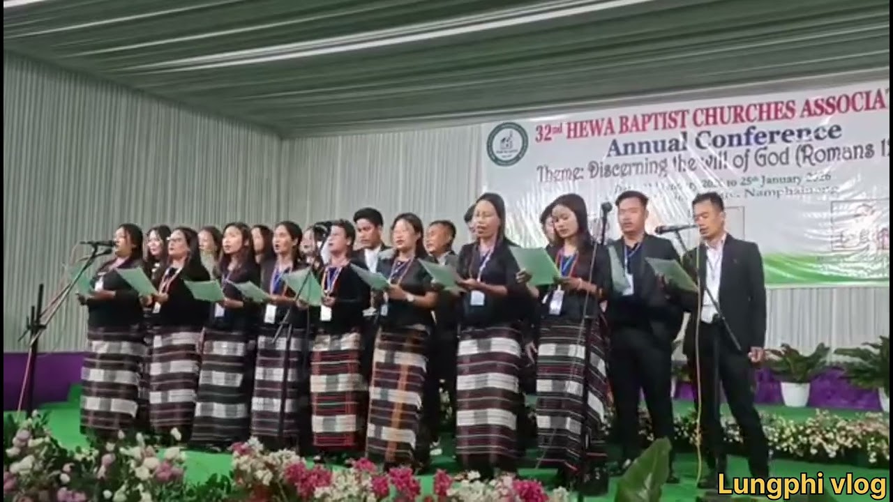 HEWA Baptist churchs Associations Annual conference program at Namphai centre Dist Changlang A. P 
