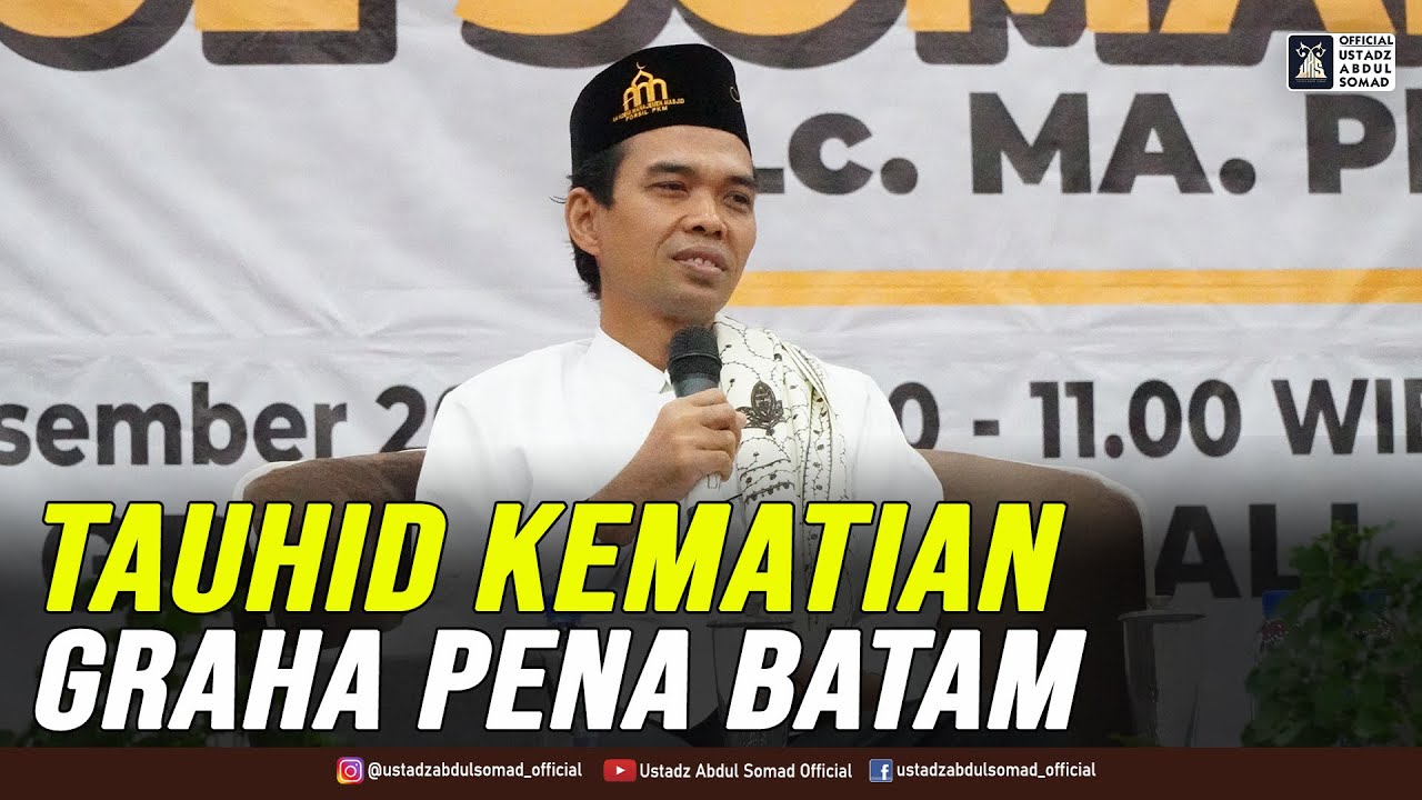 TAUHID KEMATIAN | Bedah Buku 35 Kisah Saat Maut Menjemput | Graha Pena Batam 23.12.2021