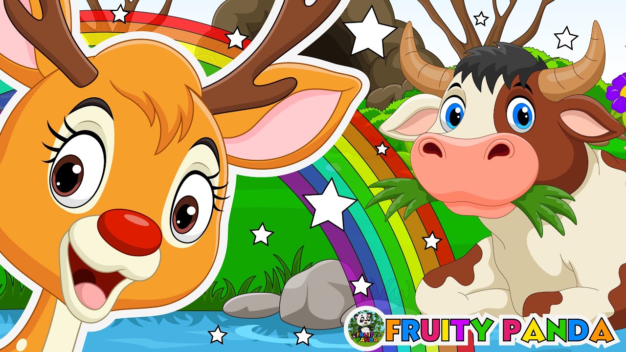 Baby Deer + Old MacDonald Had A Farm - Nursery Rhymes & Kids Songs | Baby Songs