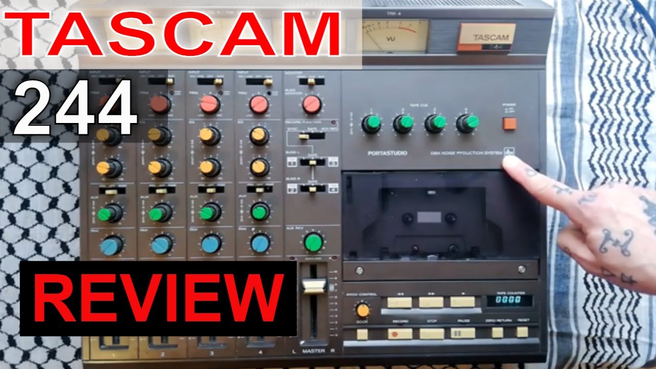 Tascam Portastudio 244 | Обзор | Обзор функций