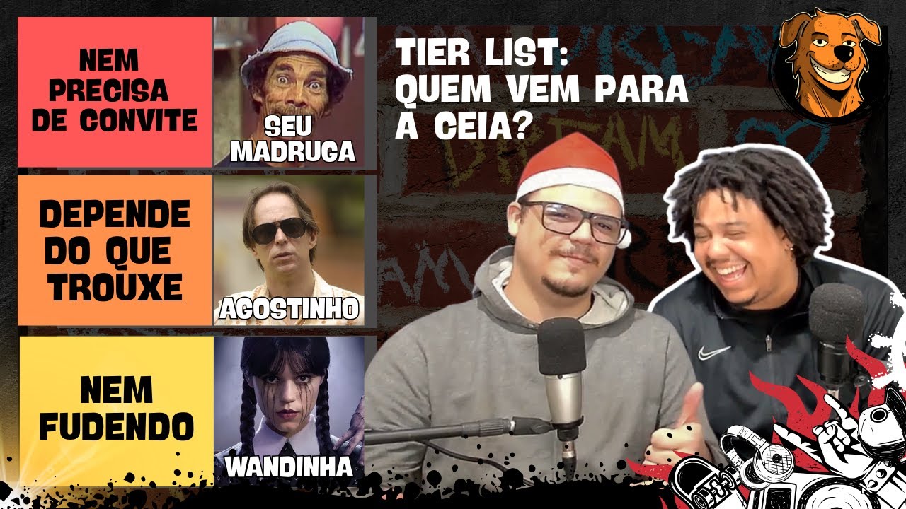 ESPECIAL DE NATAL: Quem nós convidaríamos para a ceia? (Tier list #2)