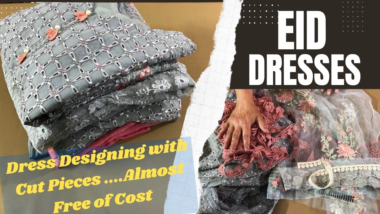How To Make Your Eid Dress Like A Designer Dress |Beautiful Eid Wear Dress Designing
