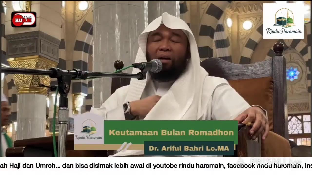 Jum'at 06-03-2026 || Kajian  Ramadhon || Ustadz Dr. Ariful Bahri, Lc. M.A