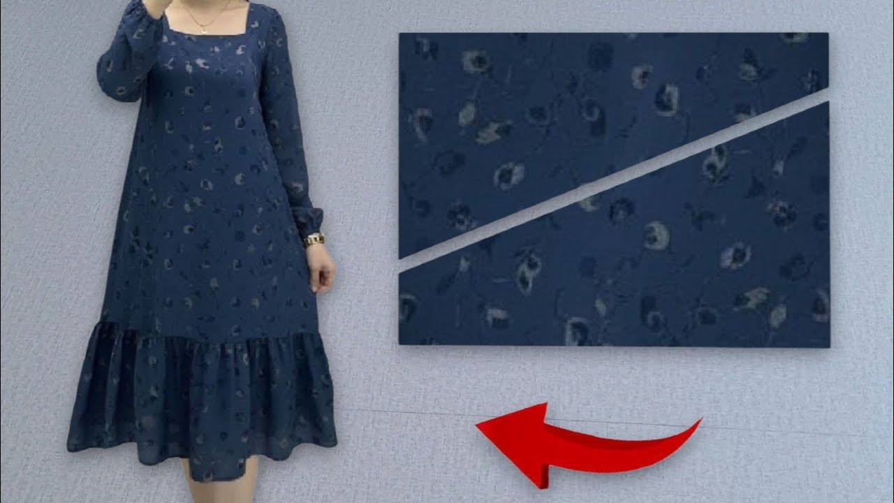♥️Новое💃 Элегантное и удобное стильное платье, которое легко кроить и шить ✂️Так просто, такие ми...