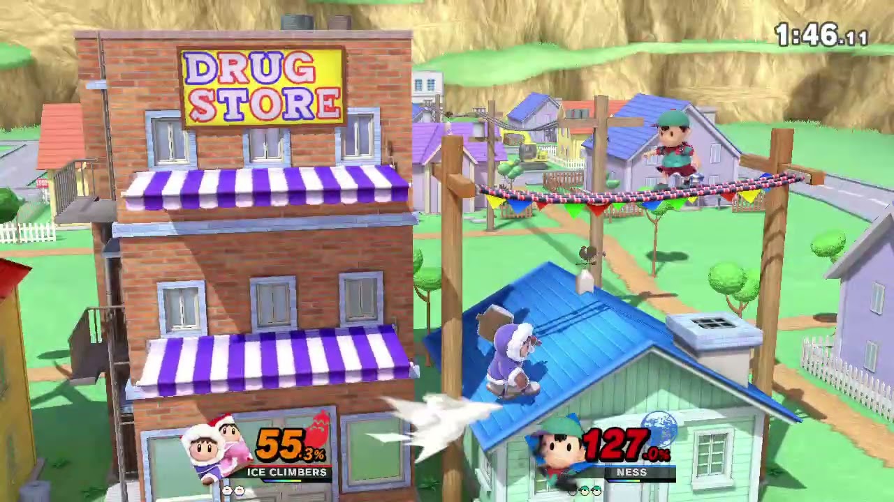 Ice Climbers vs Ness