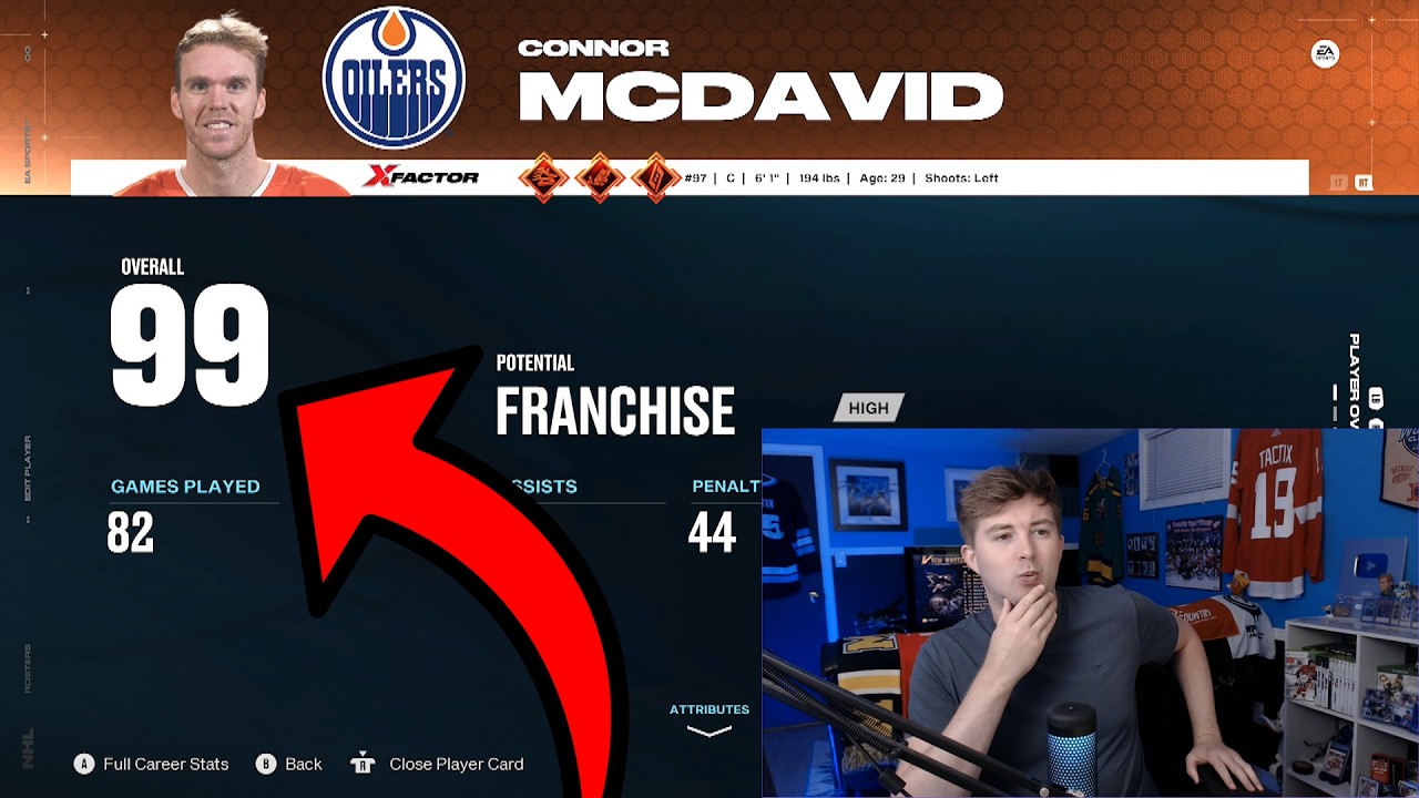 ОБЗОР РЕЙТИНГОВ В NHL 27 | ВСЕ ИГРОКИ И ВРАТАРИ NHL