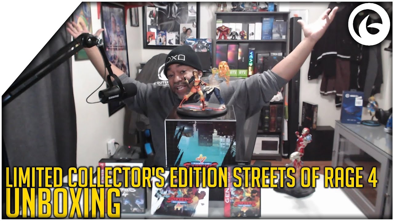 STREETS OF RAGE 4 LIMITED RUN LIMITED EDITION UNBOXING!!