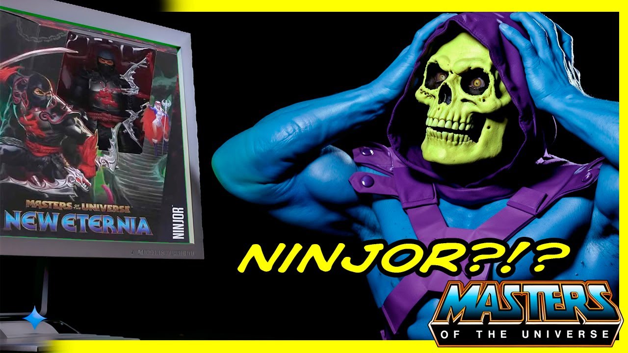 30-03-25   Ninjor Masterverse ma anche non Masterverse. Un Ninja su Eternia. Che schifo.