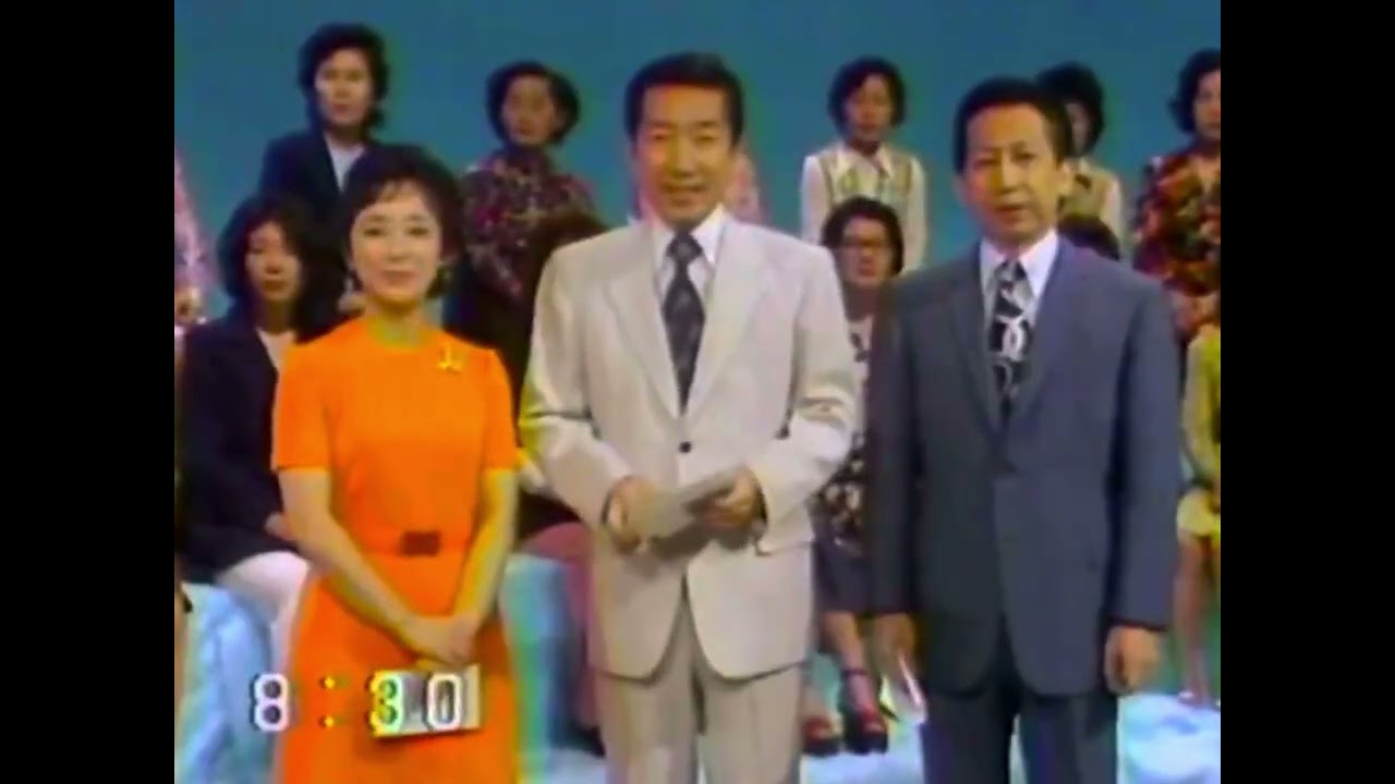 ＡＢＣ朝日放送テレビがＪＮＮ時代のモーニングジャンボ奥さま８時半ですオープニング 鈴木治彦、玉井孝、宮崎総子