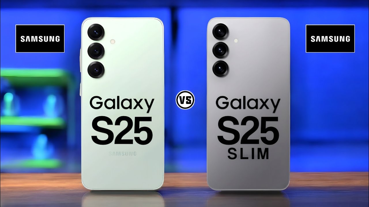 Samsung Galaxy S25 Vs Samsung Galaxy S25 Slim.  #Trakontech