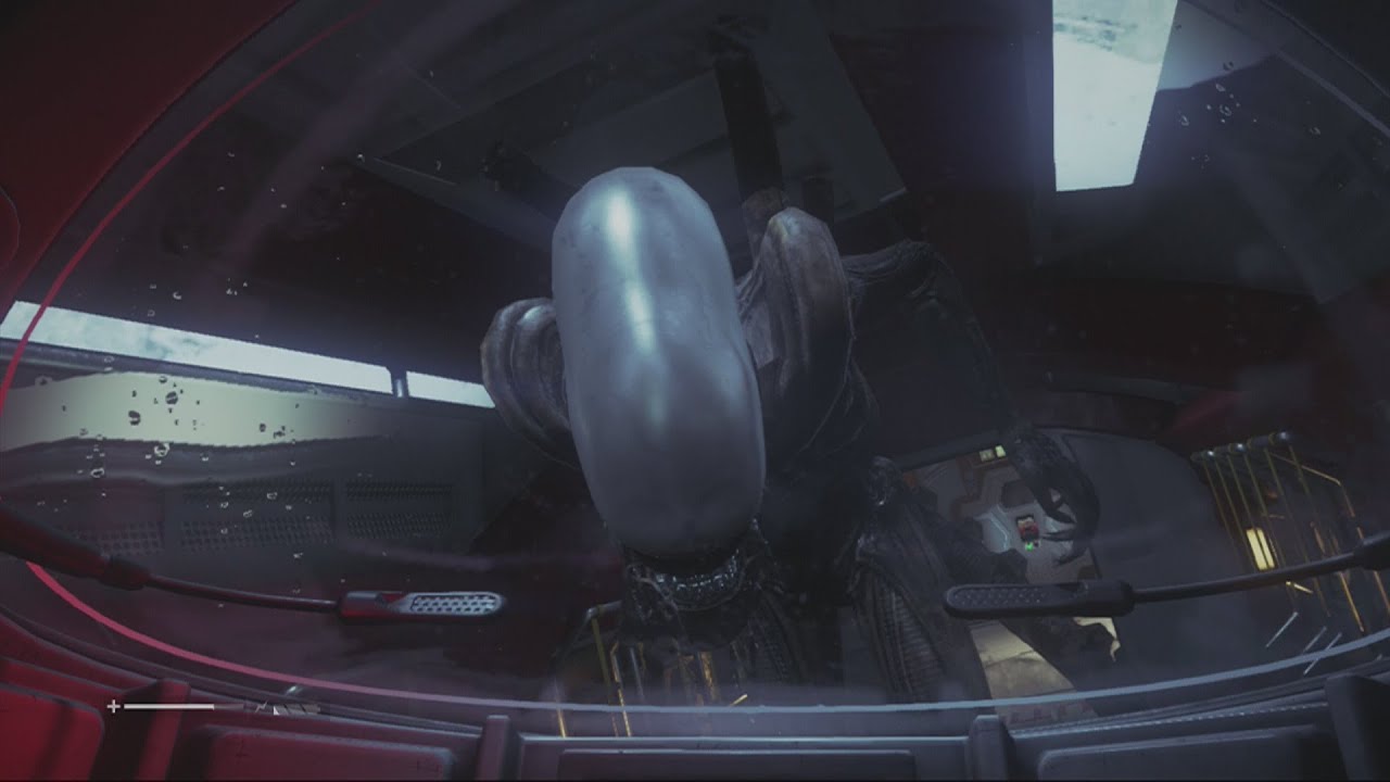 Alien Isolation Xenomorph Alien Death / Amanda Kills The Xenomorph (Ejects it into space)