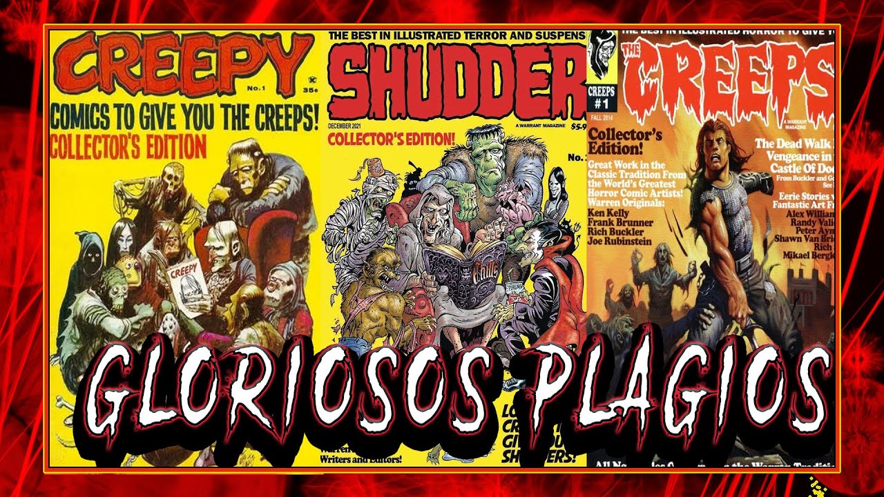 Homenajes reediciones y copias de CREEPY, CREEPS y el cambio a SHUDDER
