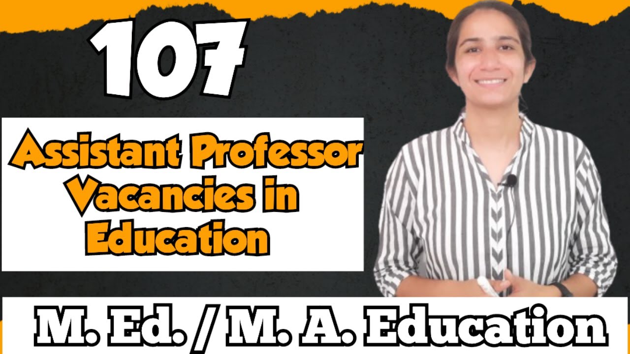 Bumper Vacancies in Education|Assistant Professor in Education#uphesc_assistant_professor_advt_no_51