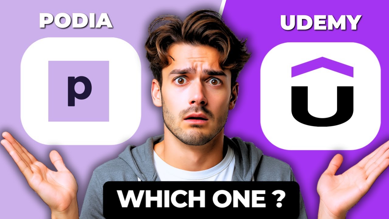 Сравнение Podia и Udemy 2025 | Какая платформа онлайн-курсов лучше?