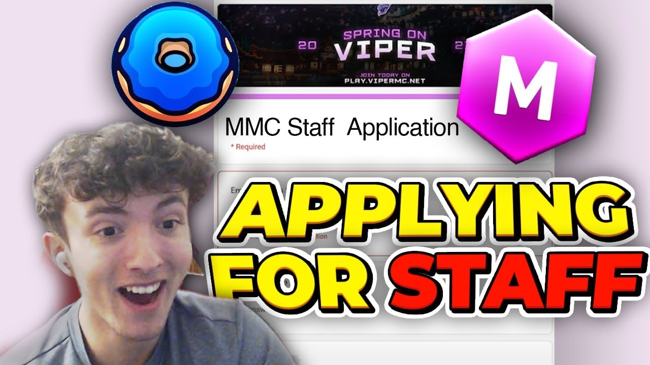 Applying for Staff on HUGE Minecraft Servers...