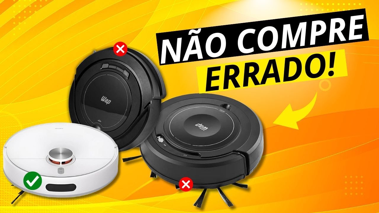 Qual Robô Aspirador comprar em 2026? WAP, Xiaomi ou KaBuM? (O Guia Sincero!)