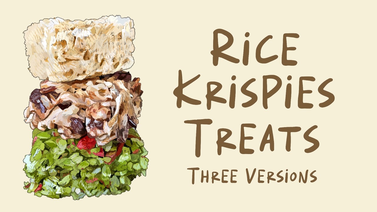 Rice Krispies Treats recipe - three different kinds!