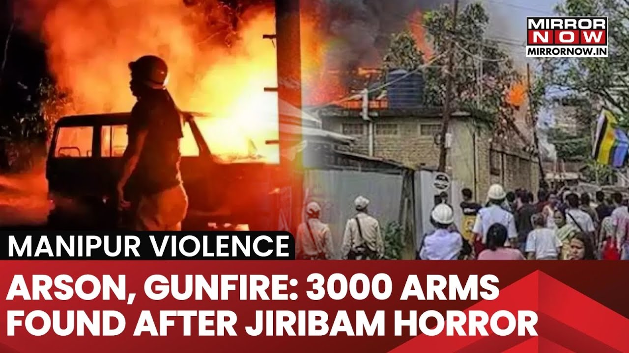 Manipur Violence Worsens After Jiribam Horror| 3000 Arms Recovered| 70% Looted Firearms Missing