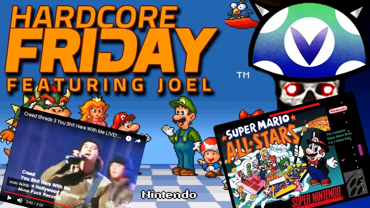 [Vinesauce] Joel - Hardcore Friday: Super Mario All-Stars ( SMB 1 - 3 )