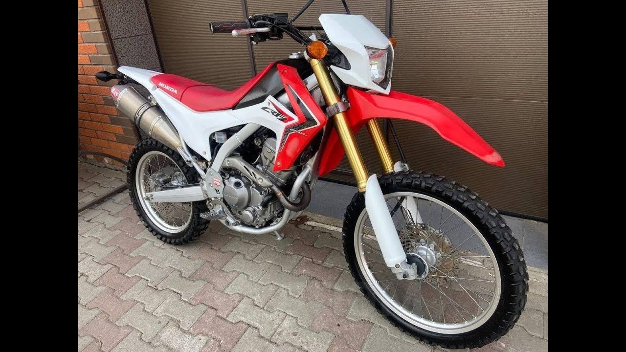 Смазка подшипников и снятие переднего колеса на Honda CRF 250 L