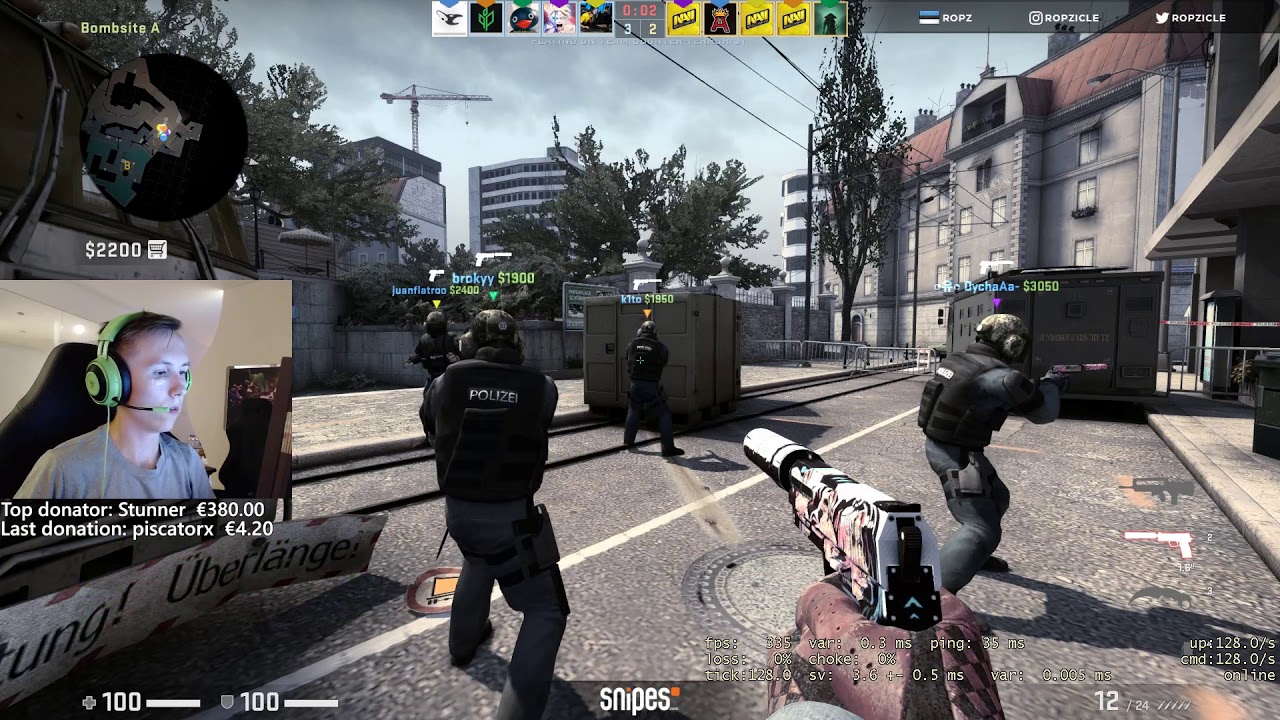 CS:GO - ropz Plays FPL 27.08.2019 - ropz vs s1mple ON FPL OVERPASS