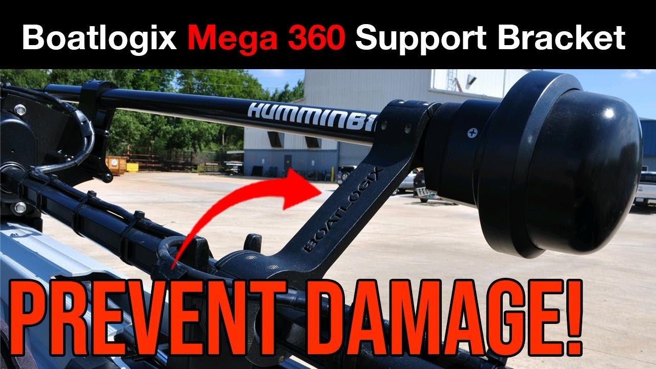 Prevent DAMAGE! Humminbird 360 Mega Imaging BoatLogix 360 Mount