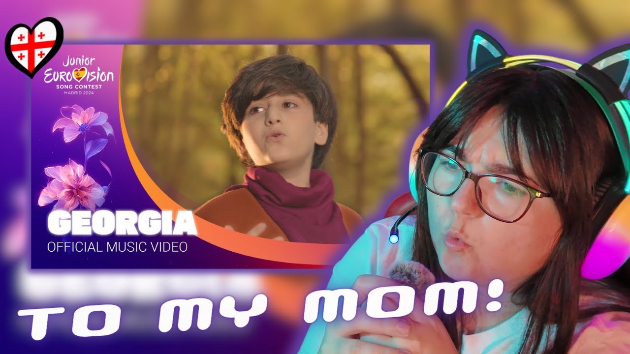 Andria - To My Mom | 🇬🇪 Georgia Junior Eurovision 2024 | SPANISH FAN REACTION