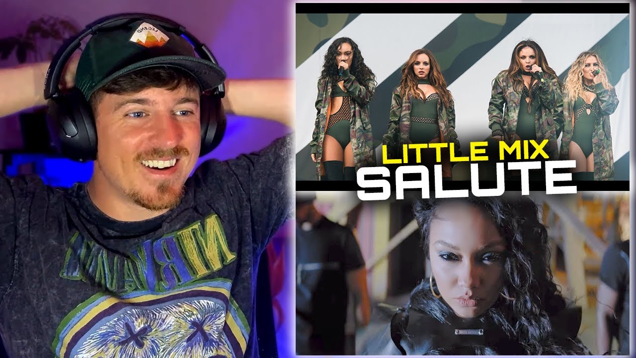 Little Mix - Salute (Official Video & Live Performance) FIRST TIME REACTION