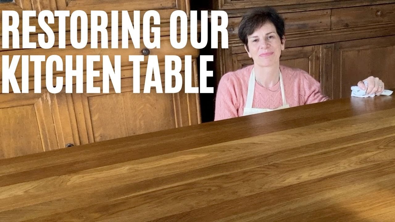 Restoring Our Kitchen Table
