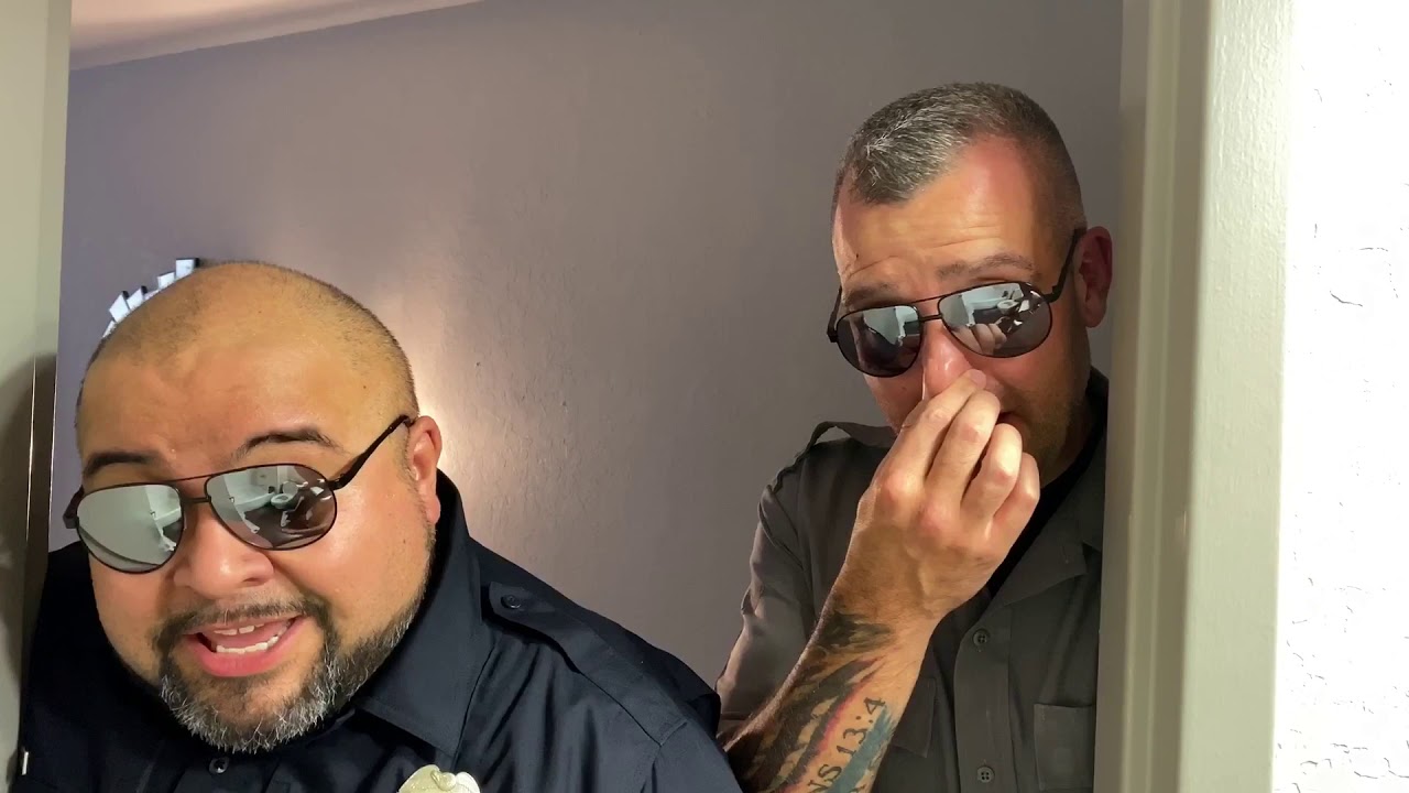 Cops will do anything to be a firefighter for the day.