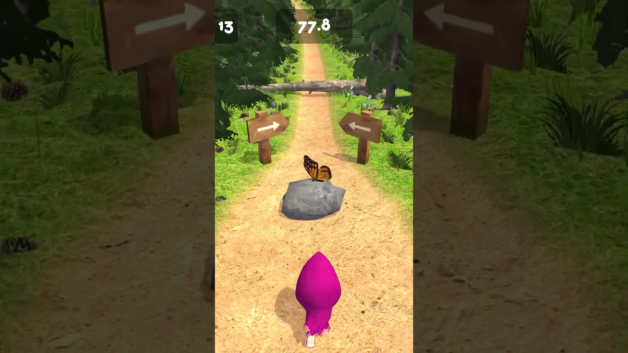 Masha And The Bear Amazing Game 💚🏕️🌿🌲🌳☘️ 