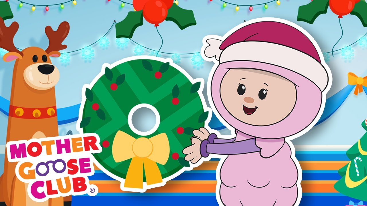 We Wish You a Merry Christmas + More | Mother Goose Club Cartoons 