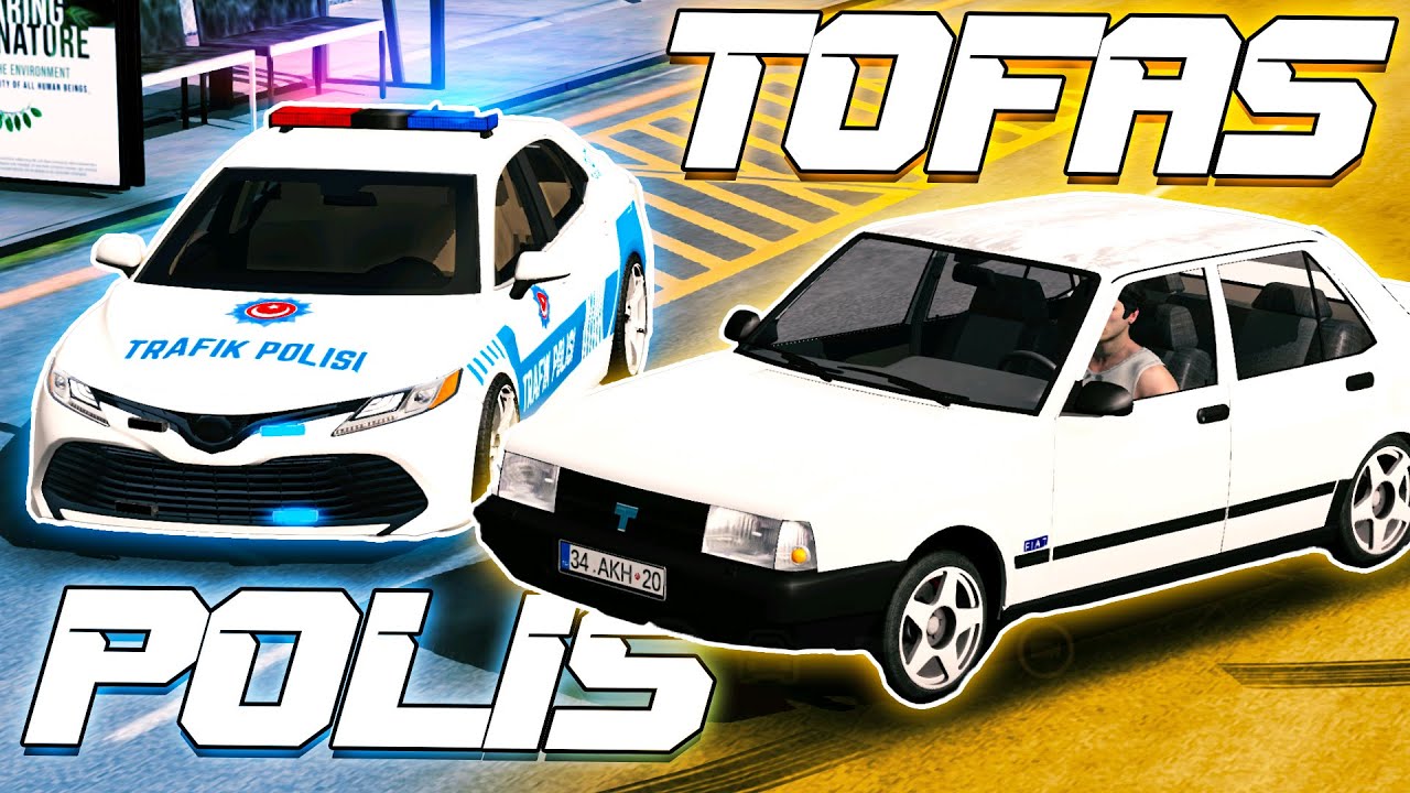 TOFAŞ İLE POLİSE YAKALANDIM !! Car Parking Multiplayer Ger&ccedil;ek Hayat #1