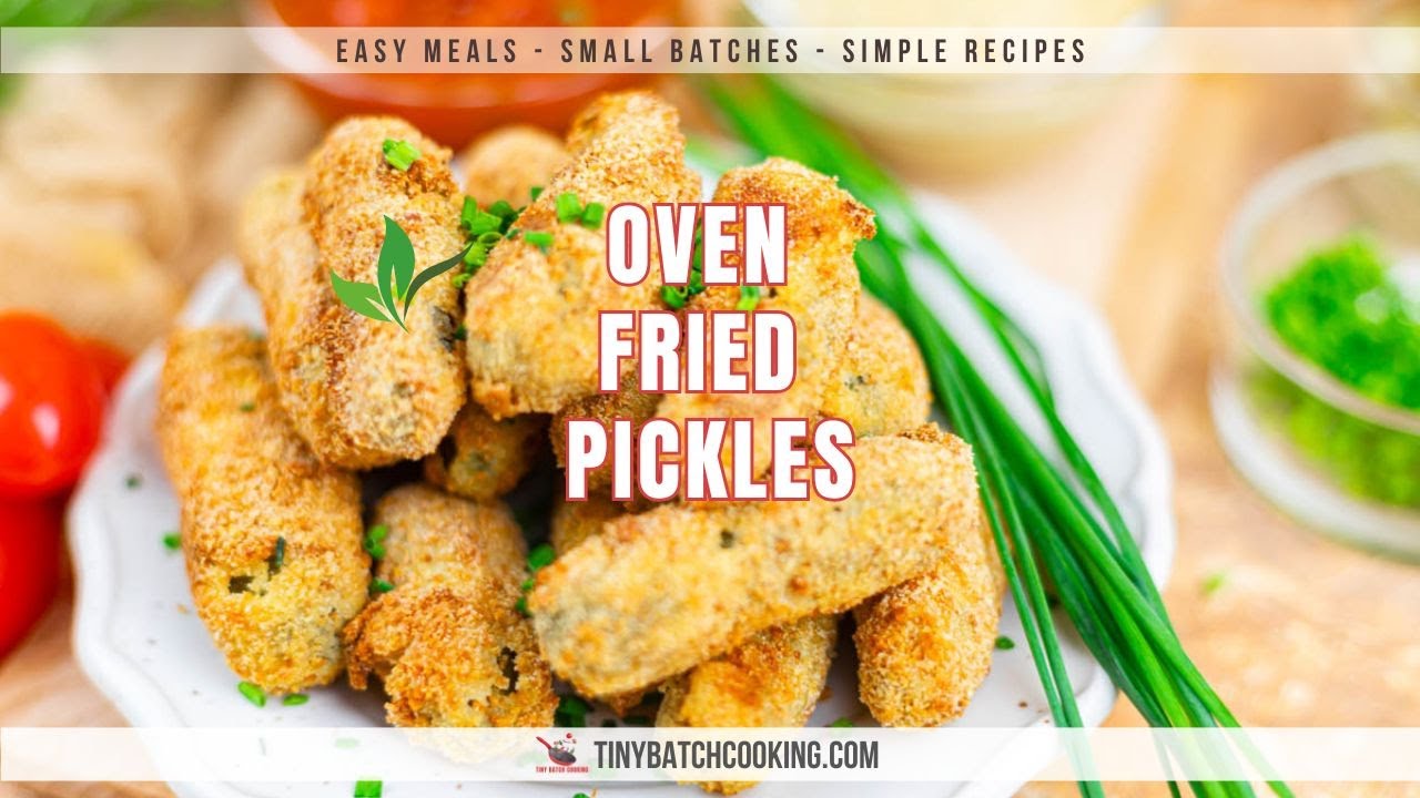 Oven Fried Pickles