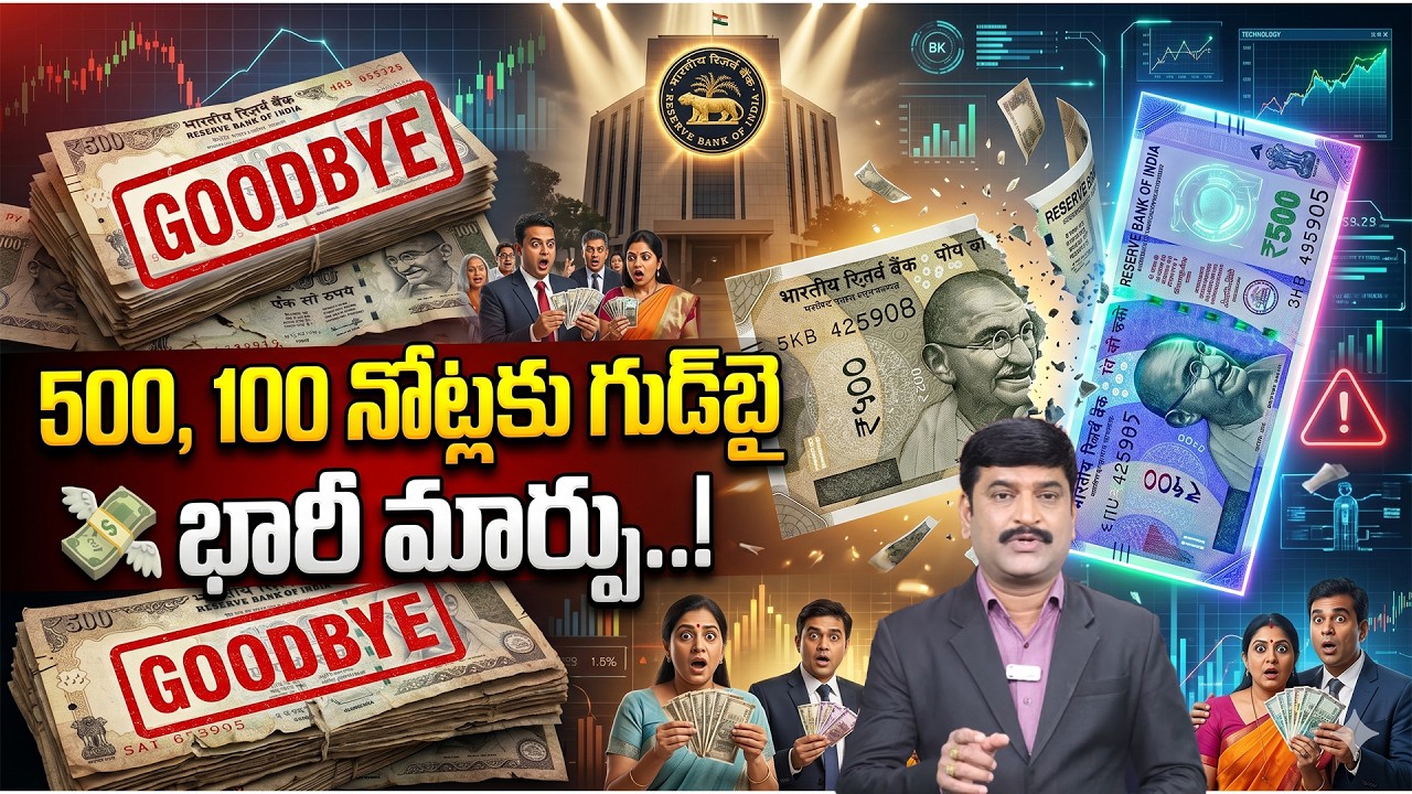500, 100 నోట్లపై పెద్ద అప్&zwnj;డేట్ | RBI New policy on Currency Notes | 99TV