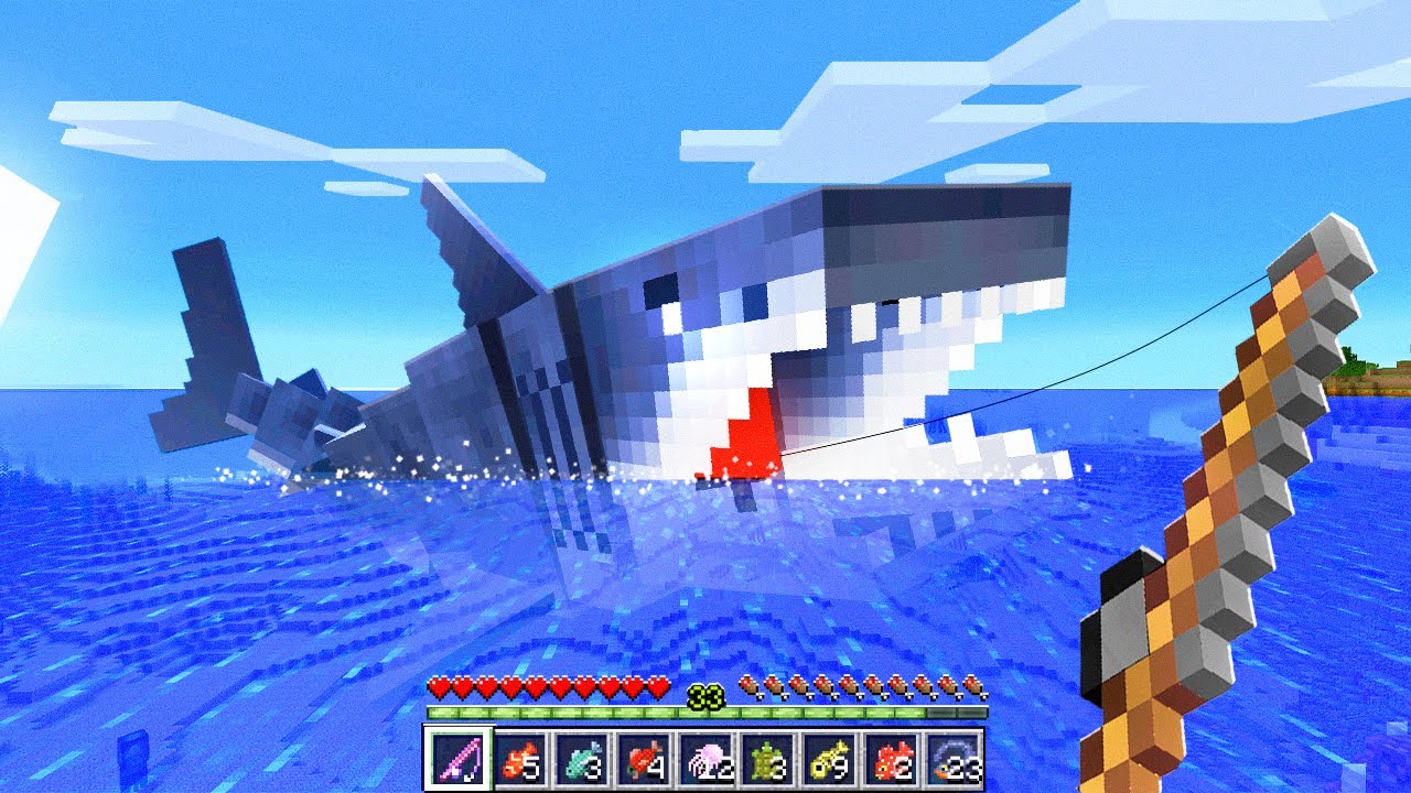 Catching ALL SECRET FISH in Minecraft!