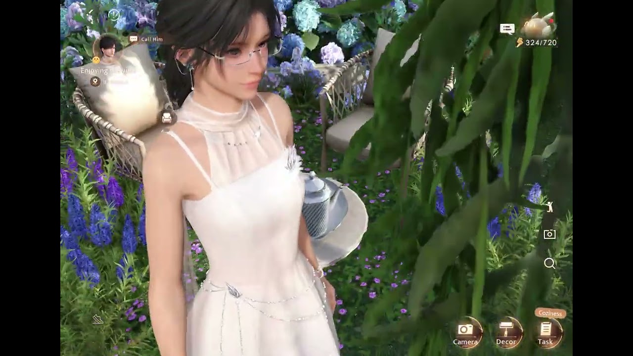 Love and Deepspace HOME My garden tour in the morning