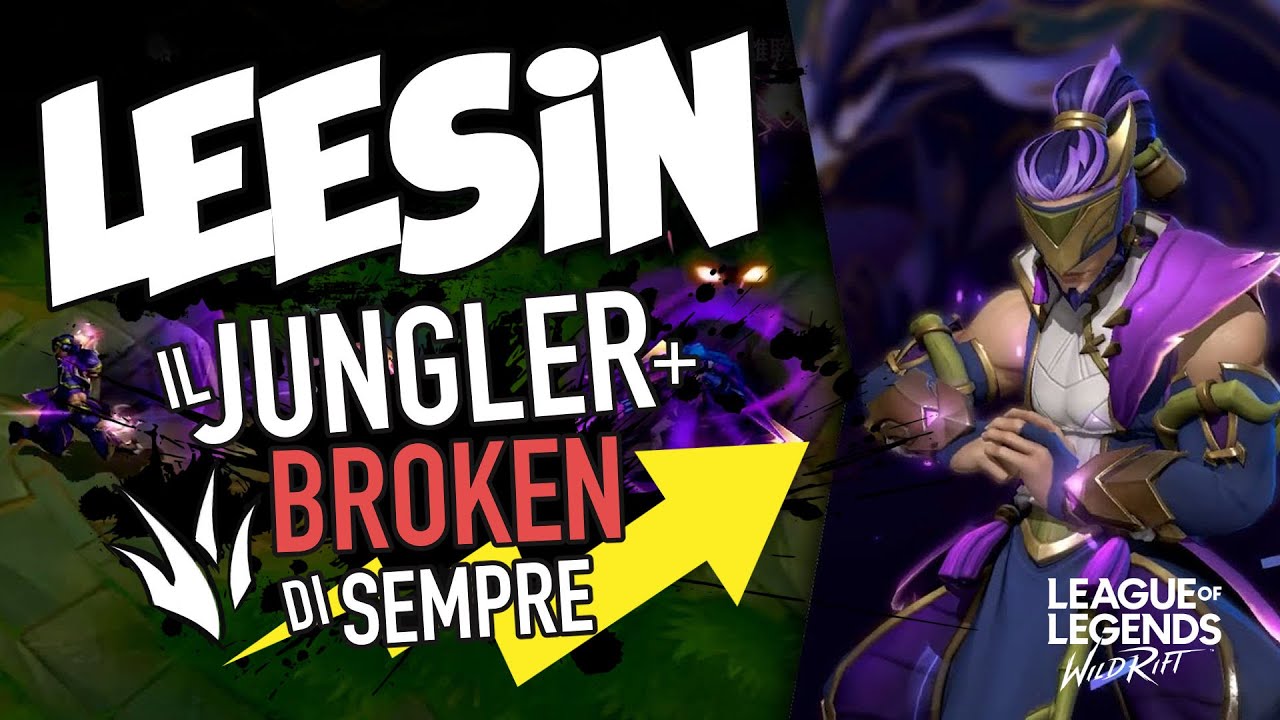 LEE SIN: IL MIGLIOR JUNGLER DI SEMPRE! Broken Pick per CARRIARE