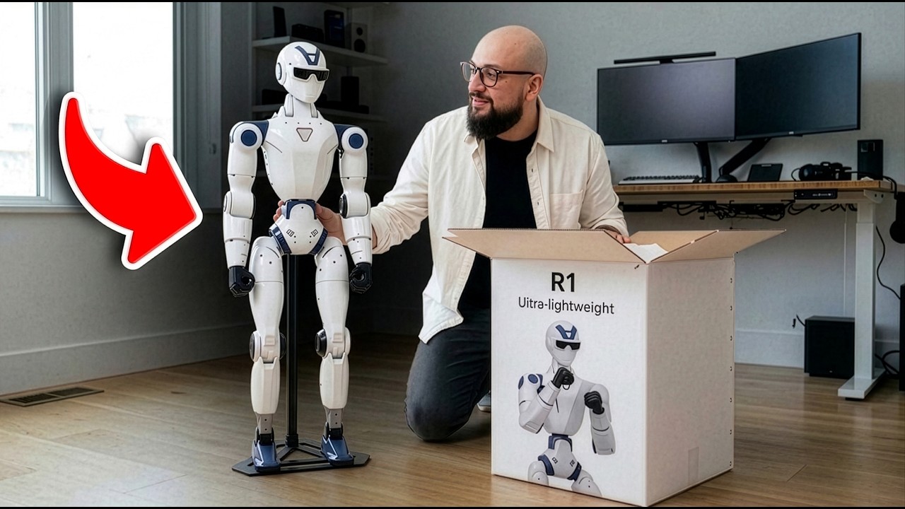 Unboxing HUMANOIDA Unitree R1