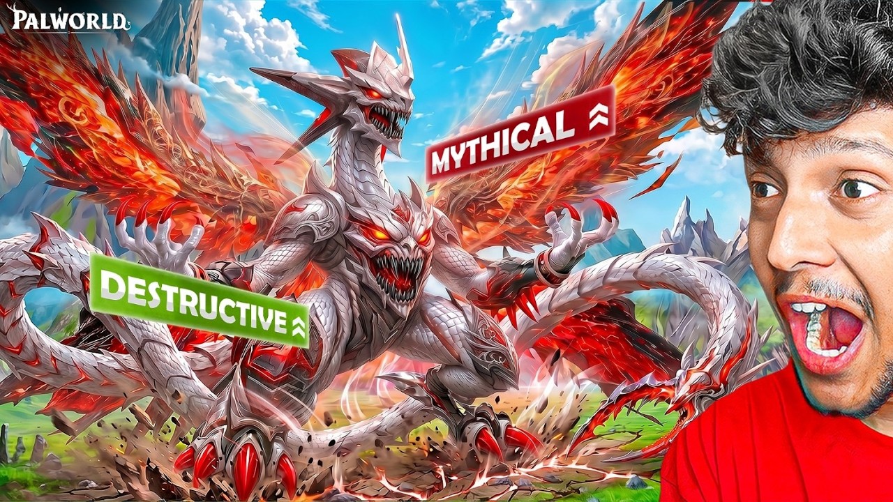 LEGENDARY ALIEN GOD POKEMON 999+ LVL POWERFUL! 😱PALWORLD