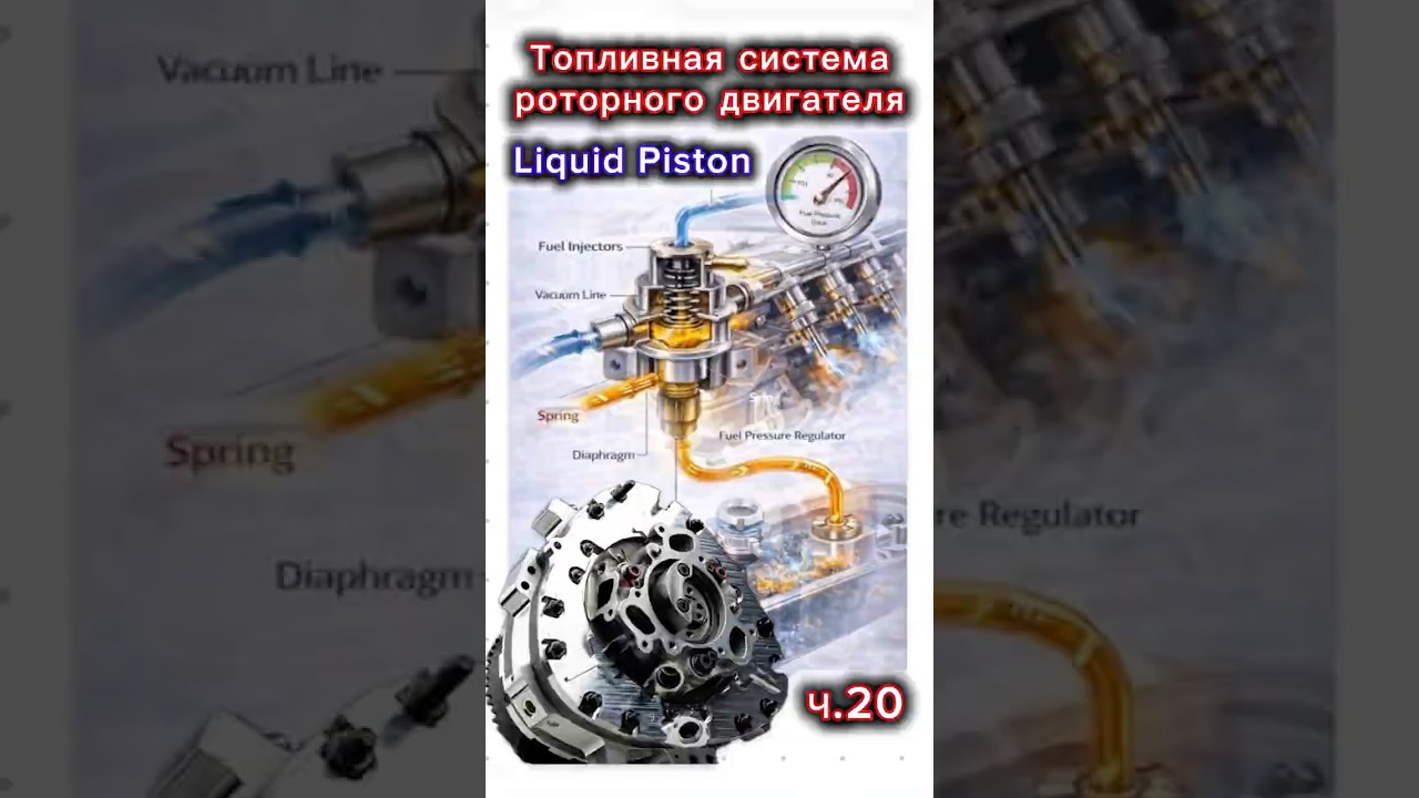 Роторный двигатель. Ч.20. Разработка топливной ситстемы.
