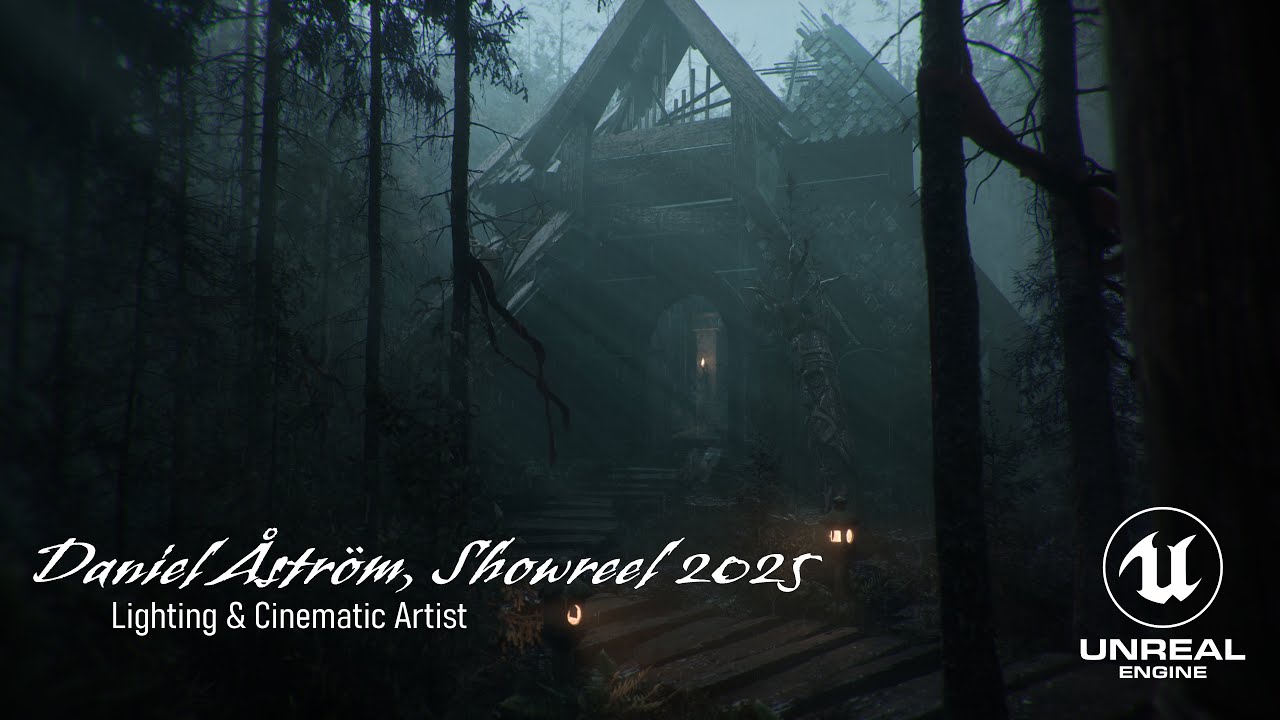 Daniel &Aring;str&ouml;m - Cinematic & Lighting Artist - Showreel 2025