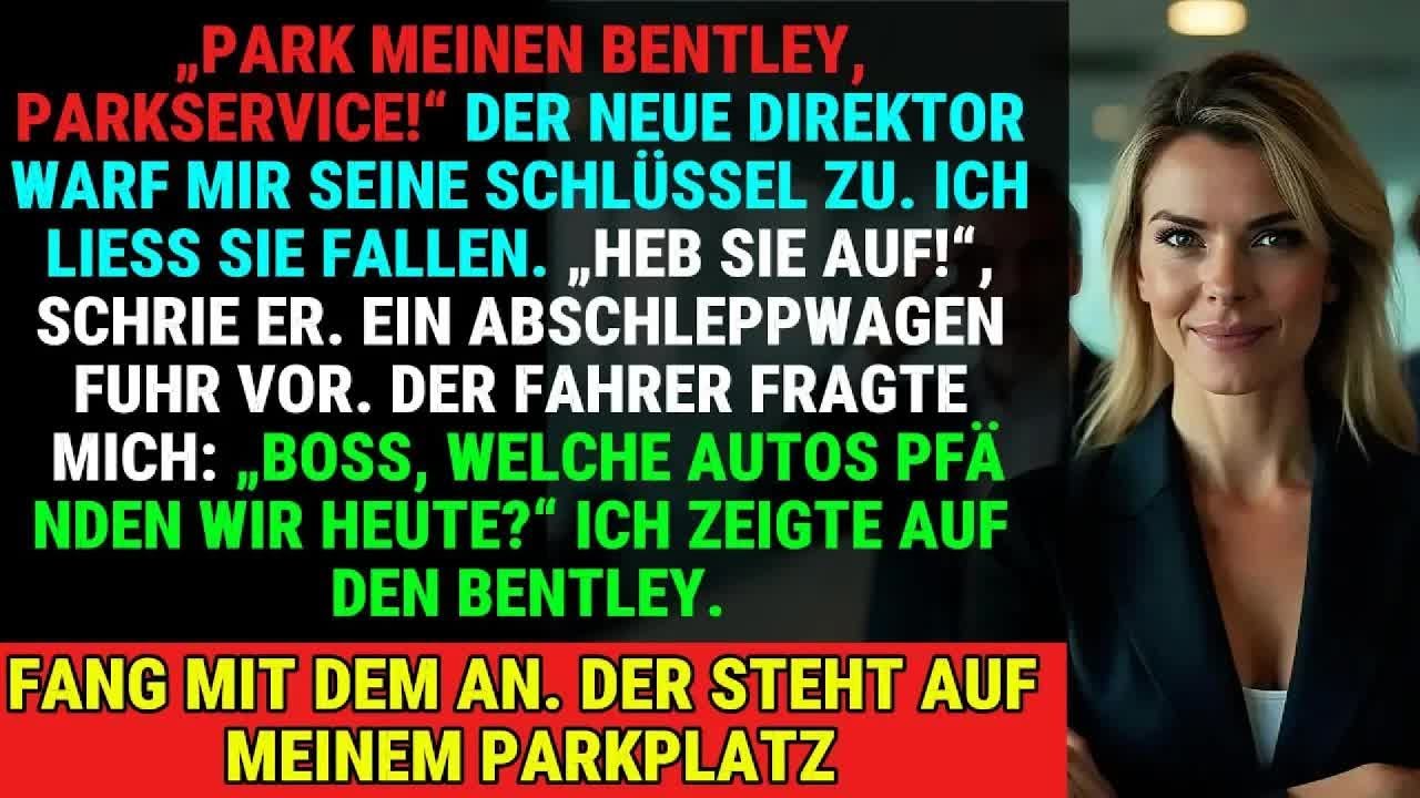 Er Warf Mir Seine Bentley Schlüssel Zu – Ich Pfändete Sein Auto Und Seine Firma