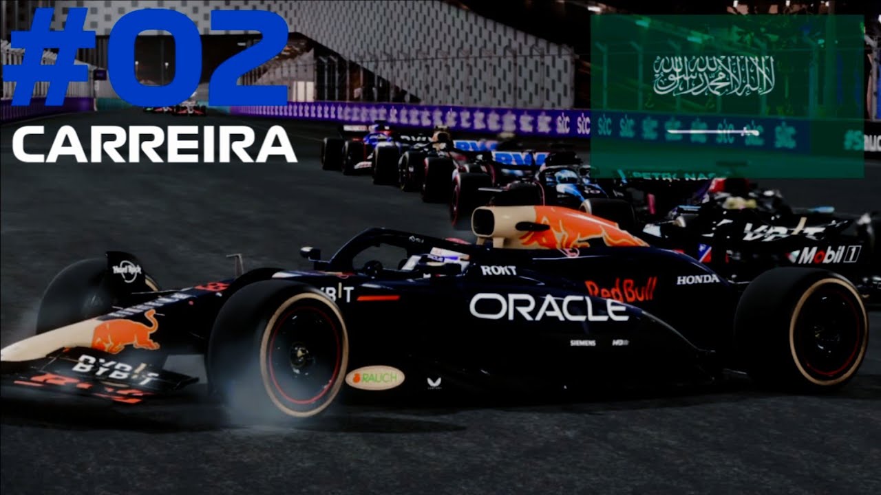 CORRIDA INSANA! RODADAS, SAFETY CAR E MUITA AÇÃO! | F1 24 – ETAPA 02 (50% DAS VOLTAS)