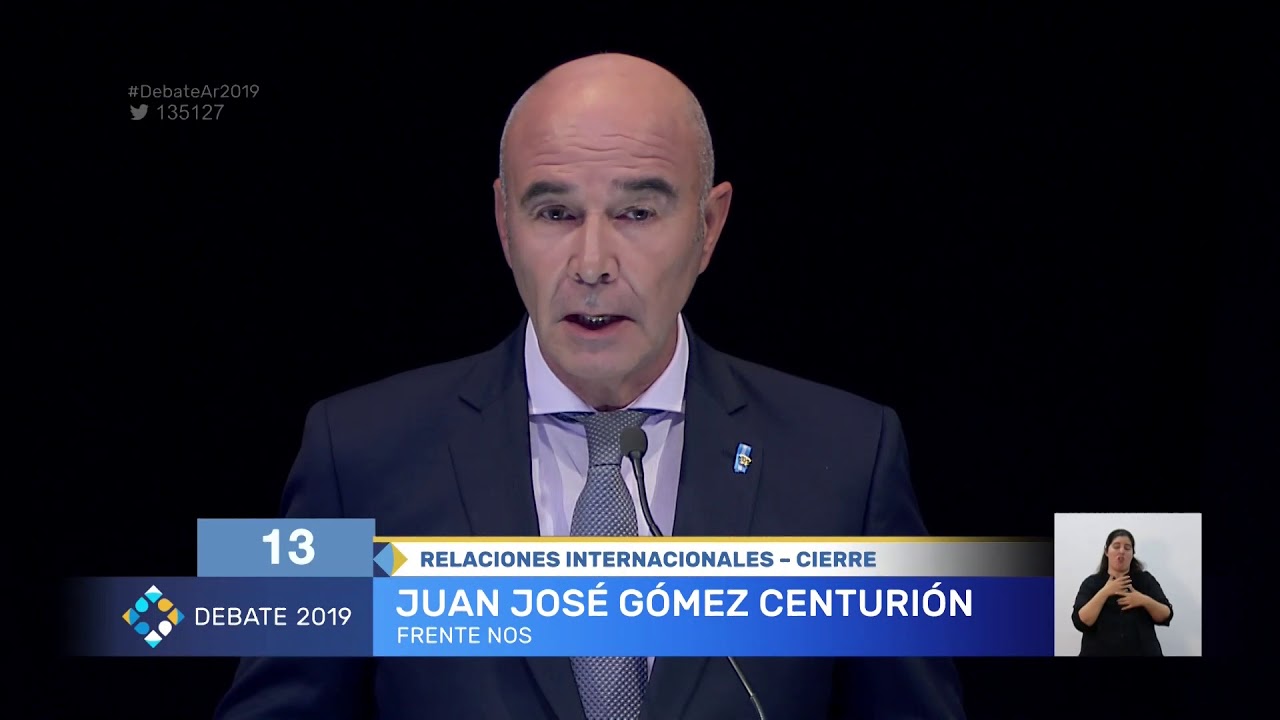 Juan Jos&eacute; G&oacute;mez Centurion y los planes a extranjeros, en el debate presidencial