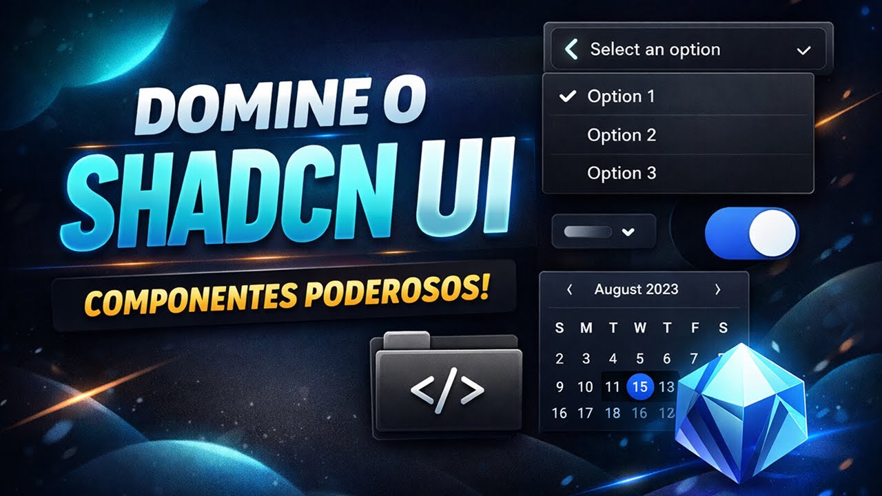 Aprenda a usar shadcn/ui no React | Componentes Modernos